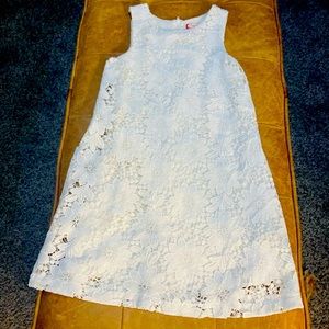 White floral dress worn once